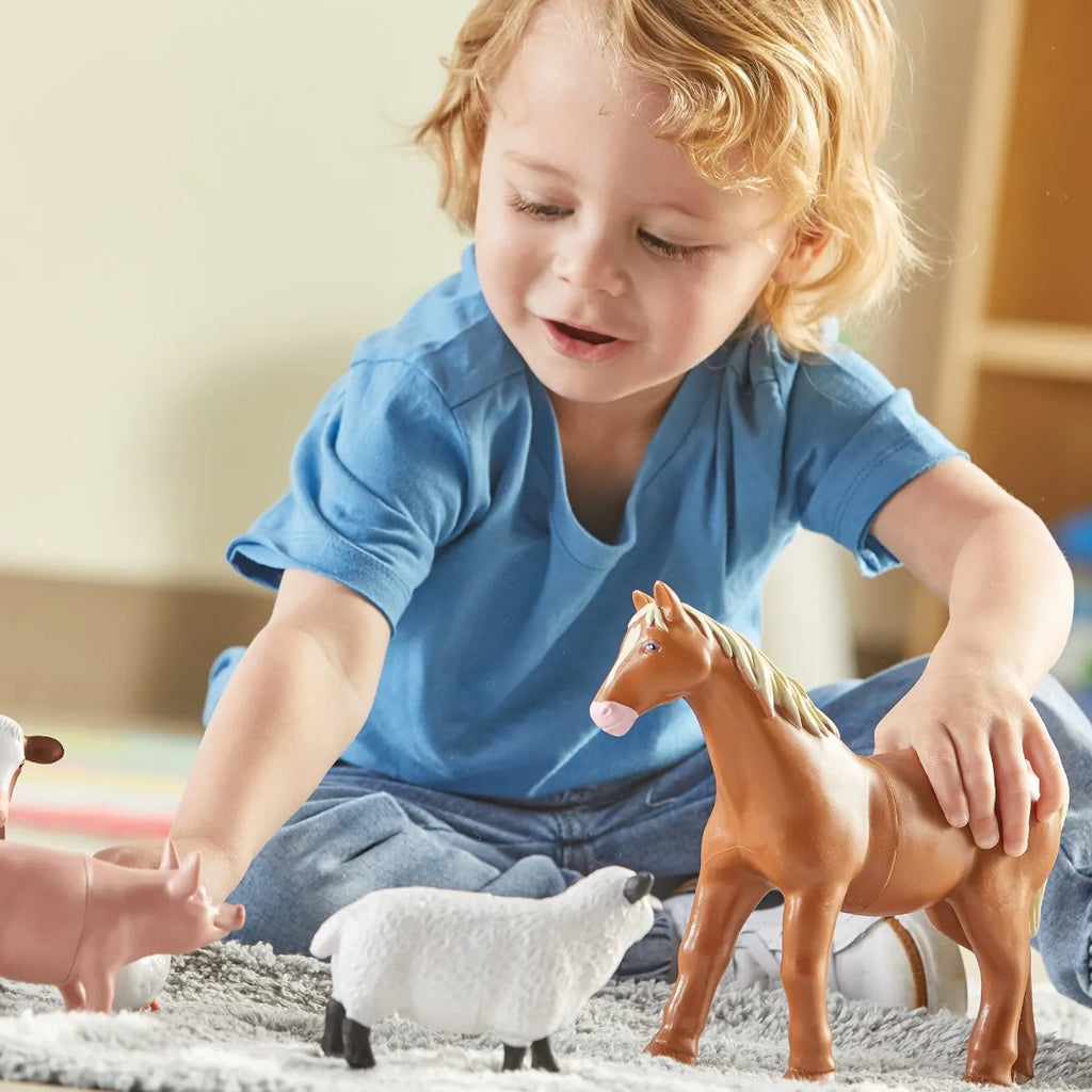 Learning Resources Jumbo Farm Animals Figures - TOYBOX Toy Shop