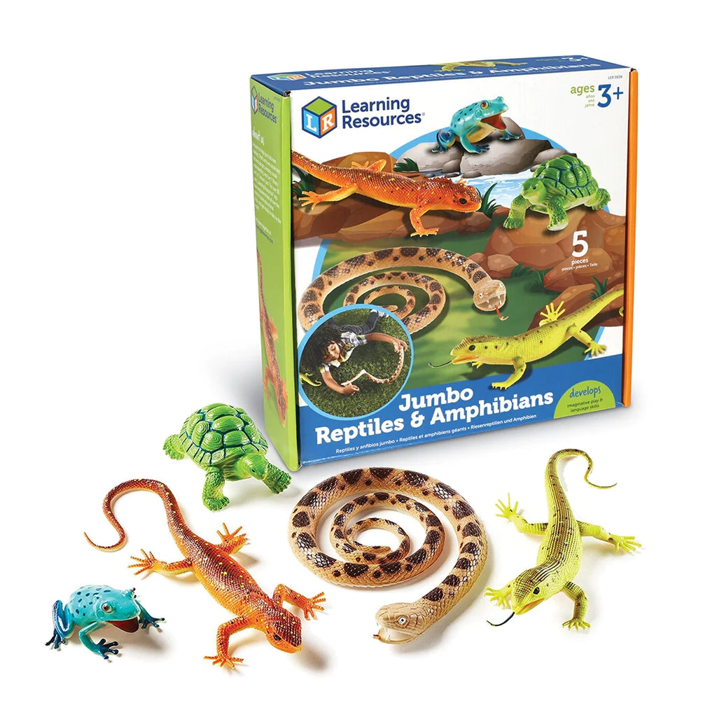 Learning Resources Jumbo Reptiles & Amphibians - TOYBOX Toy Shop
