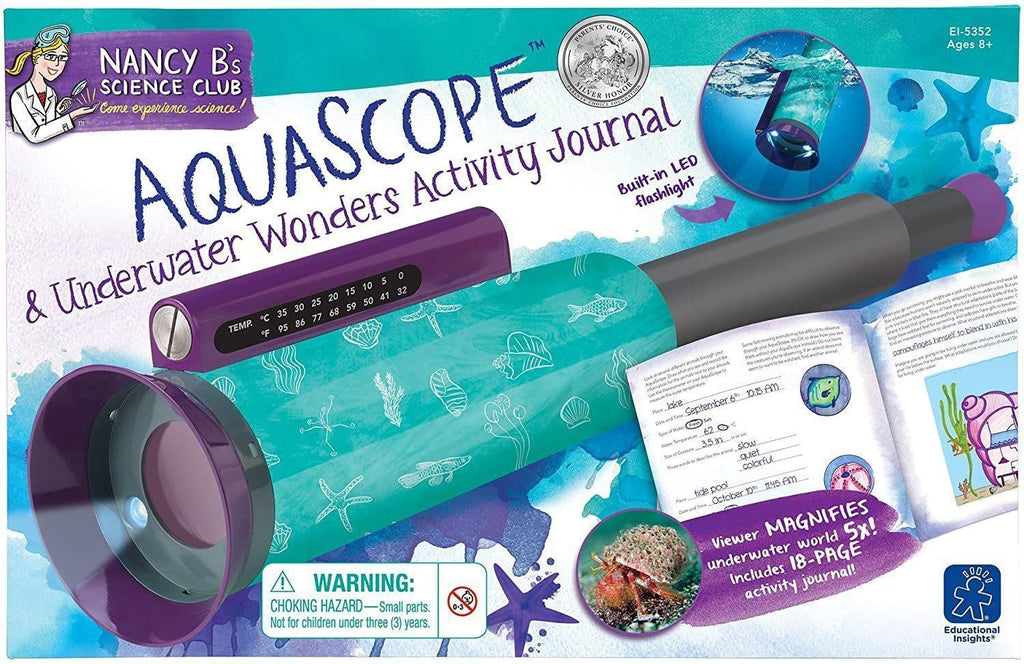 Learning Resources Nancy B's Science Club AquaScope and Underwater Wonders Activity Journal - TOYBOX Toy Shop
