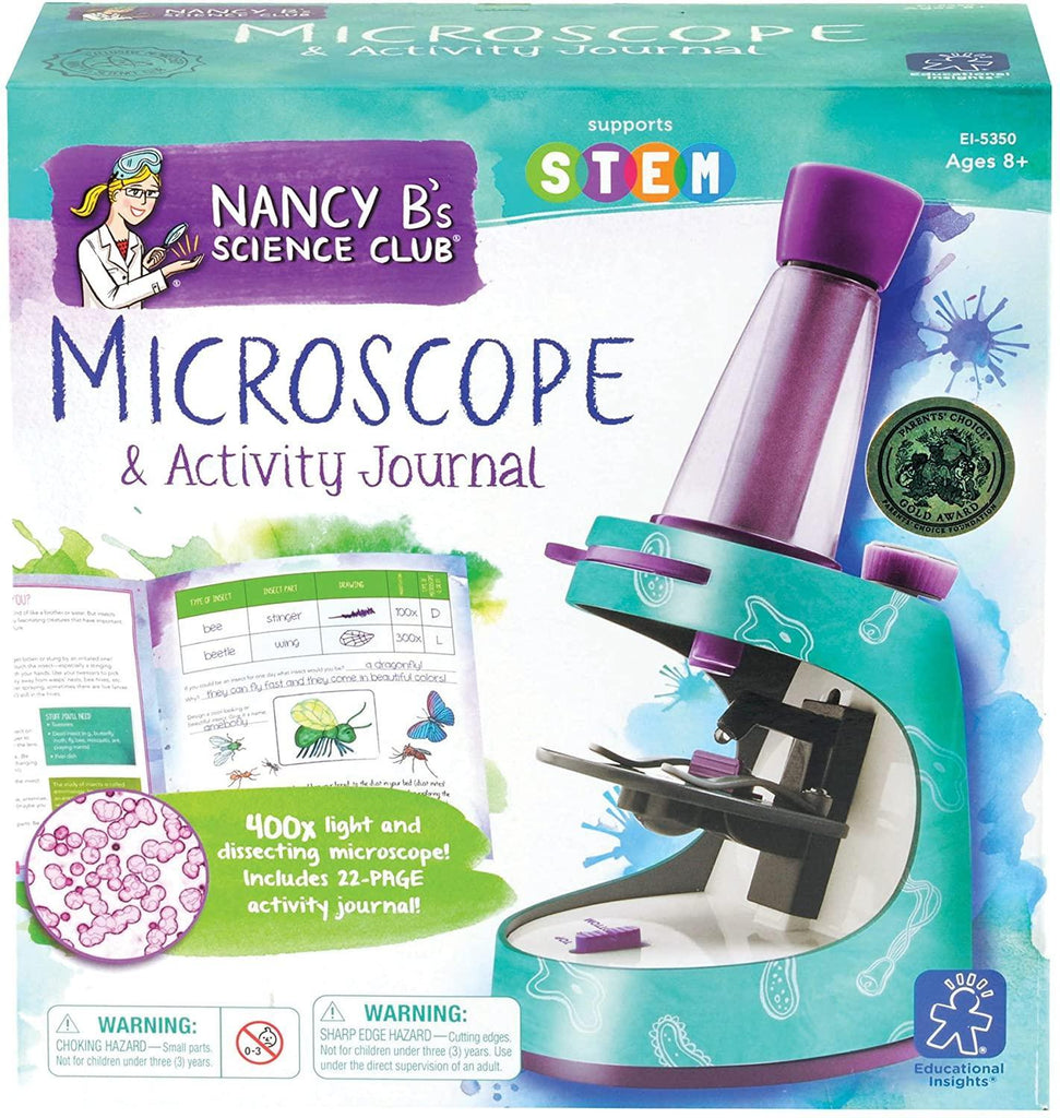 Learning Resources Nancy B's Science Club  Microscope and Activity Journal - TOYBOX Toy Shop
