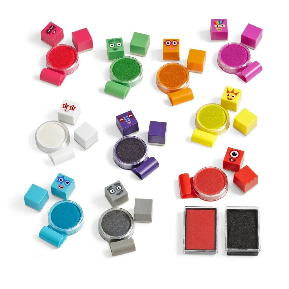 Learning Resources Numberblocks Stampoline Park Stamp Activity Set - TOYBOX Toy Shop