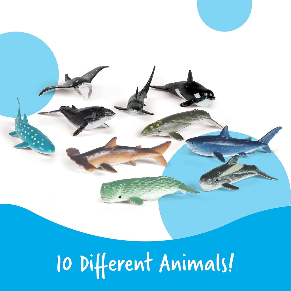 Learning Resources Ocean Animal Counters (Set of 50) - TOYBOX Toy Shop