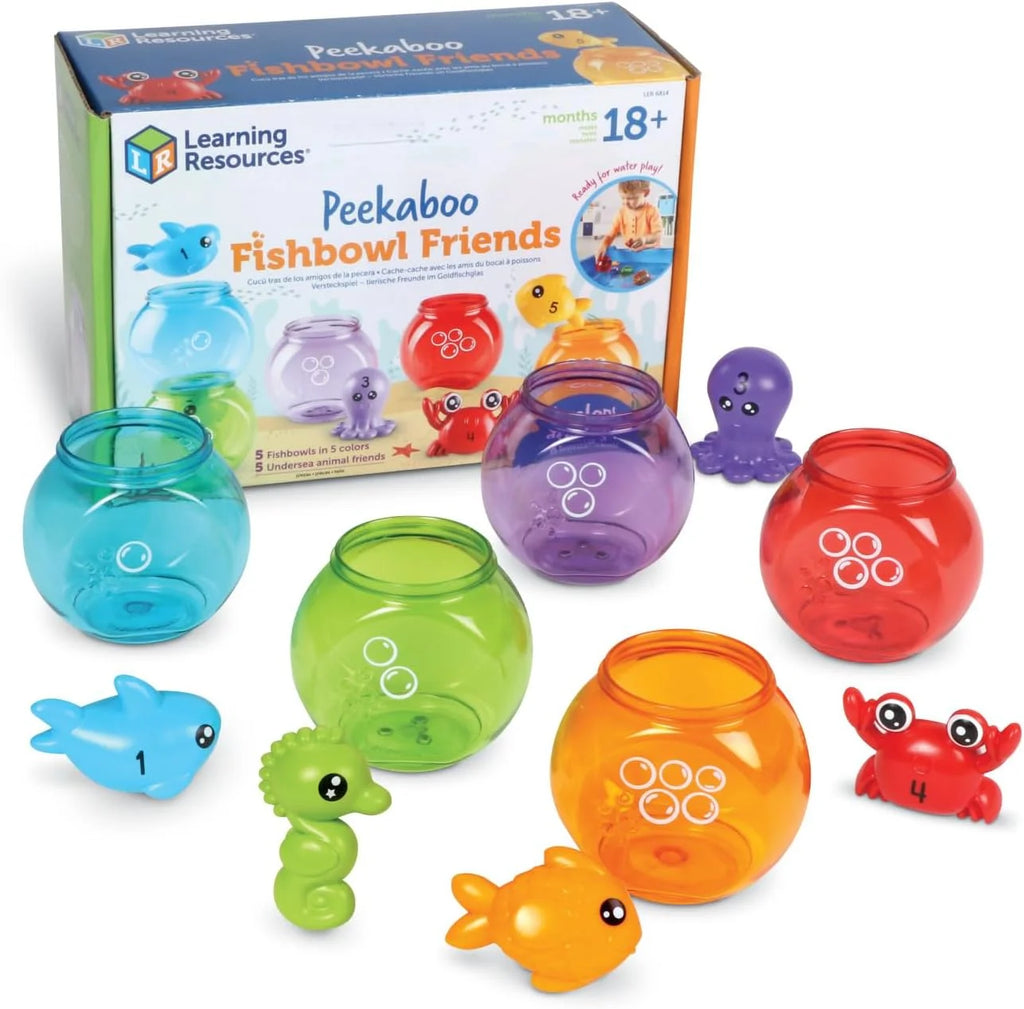 Learning Resources Peekaboo Fishbowl Friends - TOYBOX Toy Shop