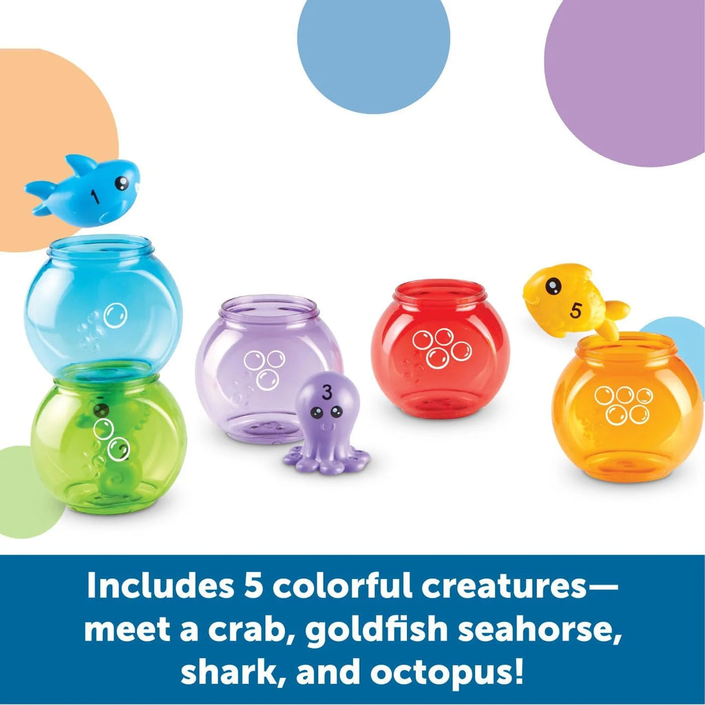 Learning Resources Peekaboo Fishbowl Friends - TOYBOX Toy Shop