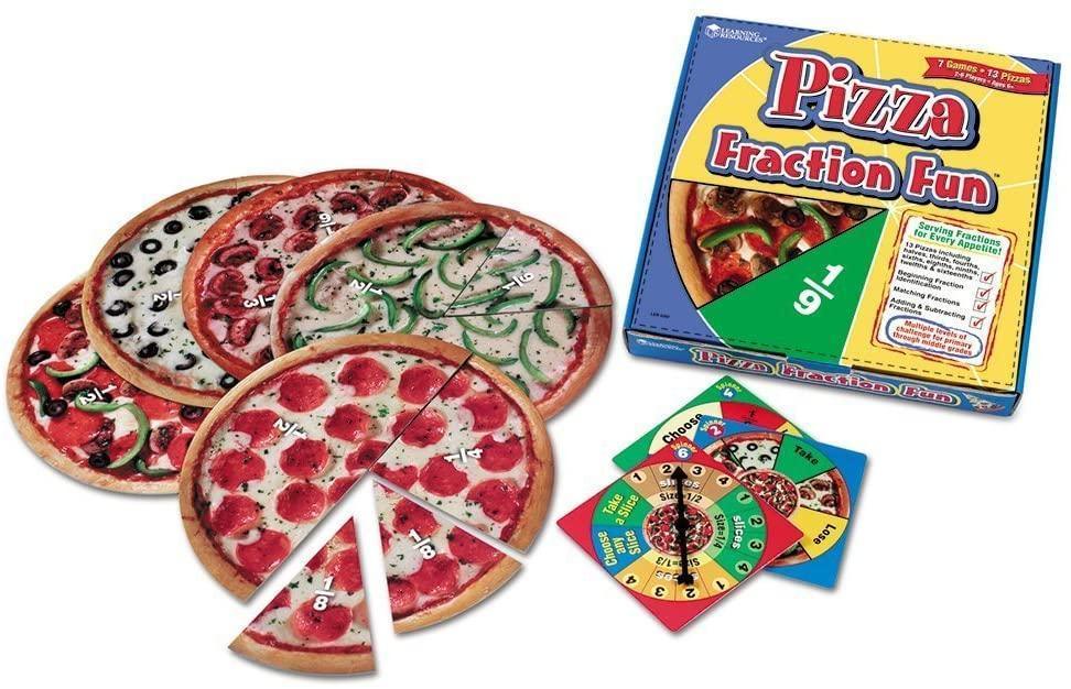 Learning Resources Pizza Fraction Fun Game - TOYBOX