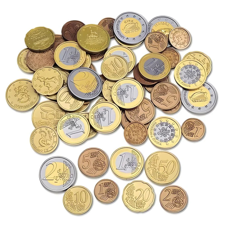 Learning Resources Play Euro Coin Set - TOYBOX Toy Shop