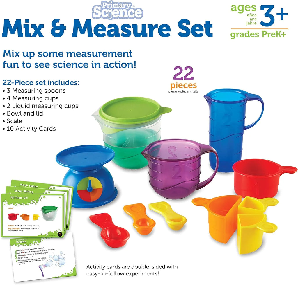 Learning Resources Primary Science® Mix & Measure Set - TOYBOX Toy Shop