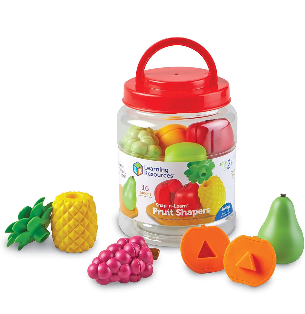 Learning Resources Snap-n-Learn Fruit Shapers - TOYBOX Toy Shop