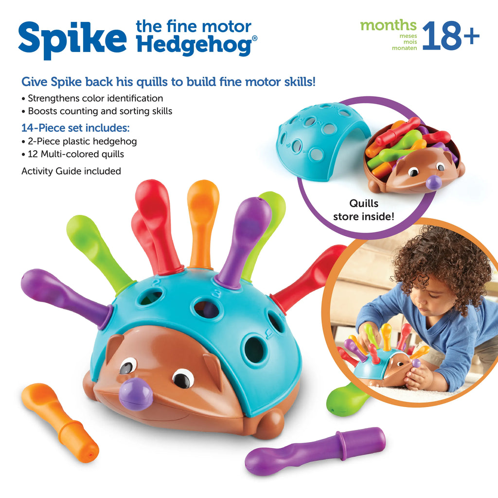 Learning Resources Spike The Fine Motor Hedgehog - TOYBOX Toy Shop