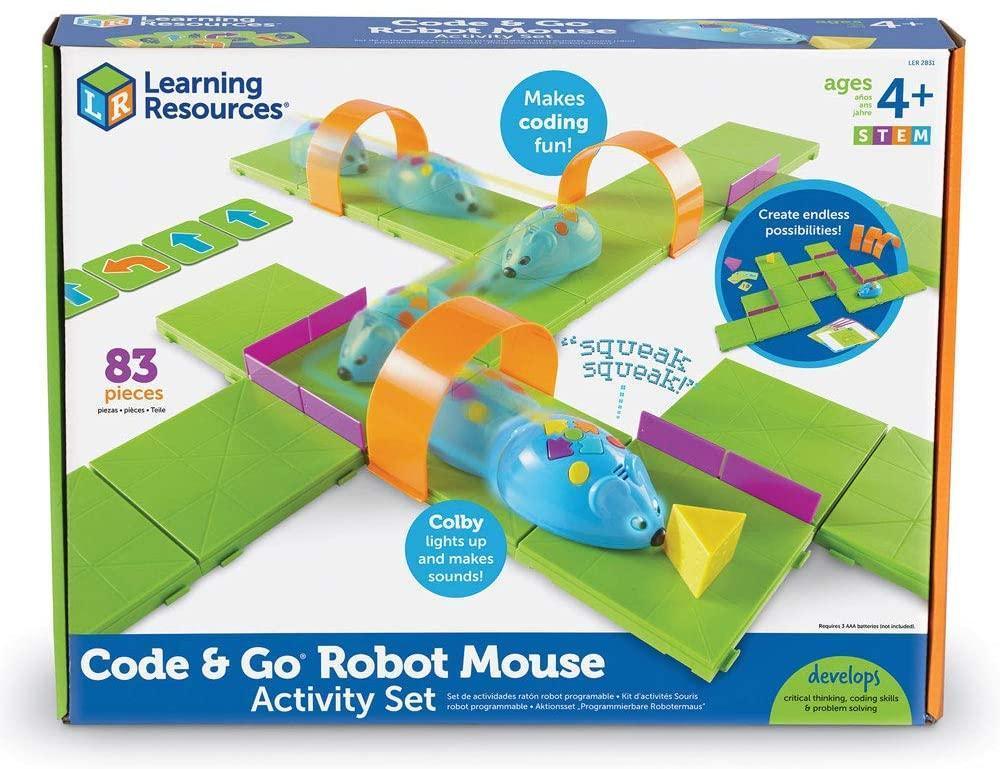 Learning Resources STEM-Code & Go Robot Mouse - TOYBOX Toy Shop