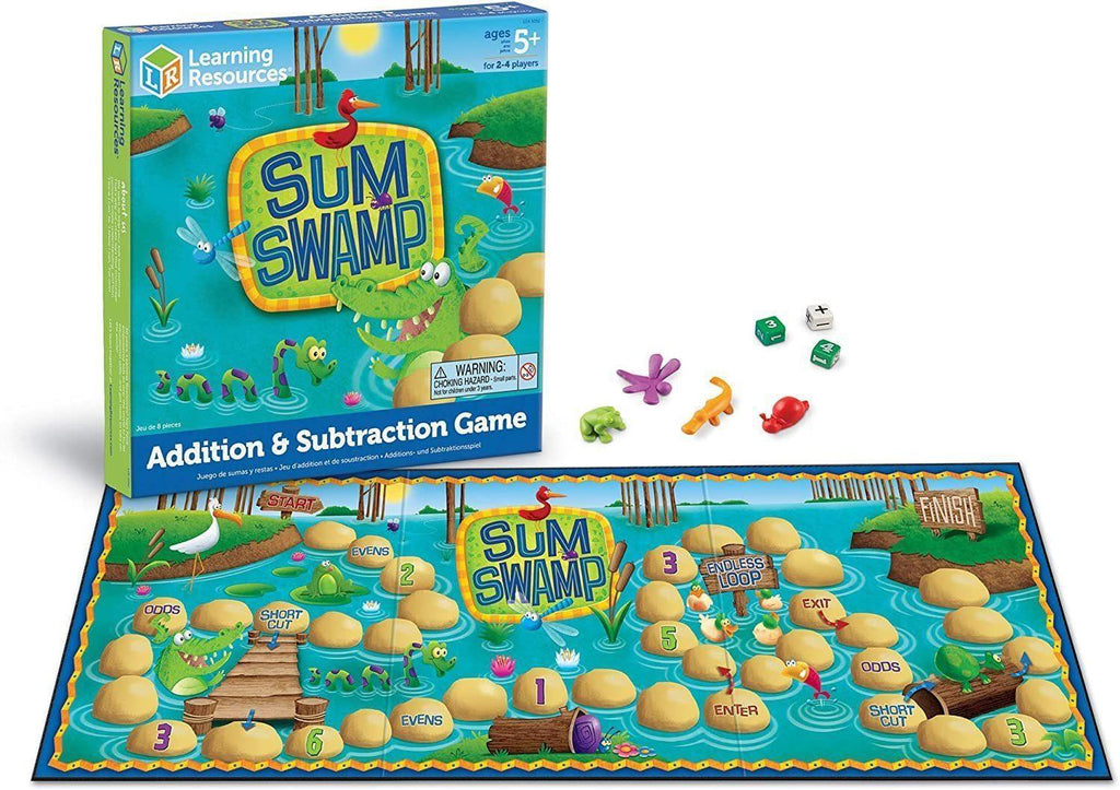 Learning Resources Sum Swamp Addition & Subtraction Game - TOYBOX Toy Shop