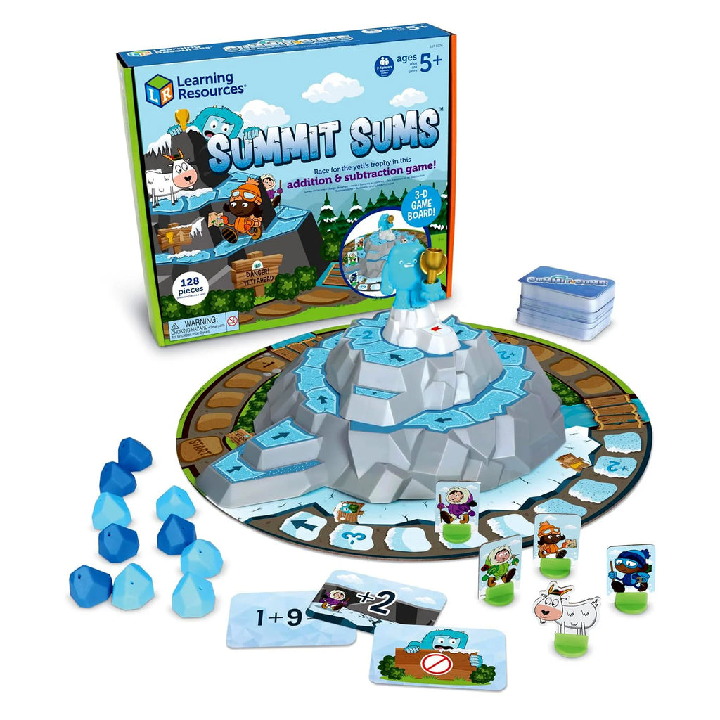 Learning Resources Summit Sums Addition & Subtraction Game - TOYBOX Toy Shop