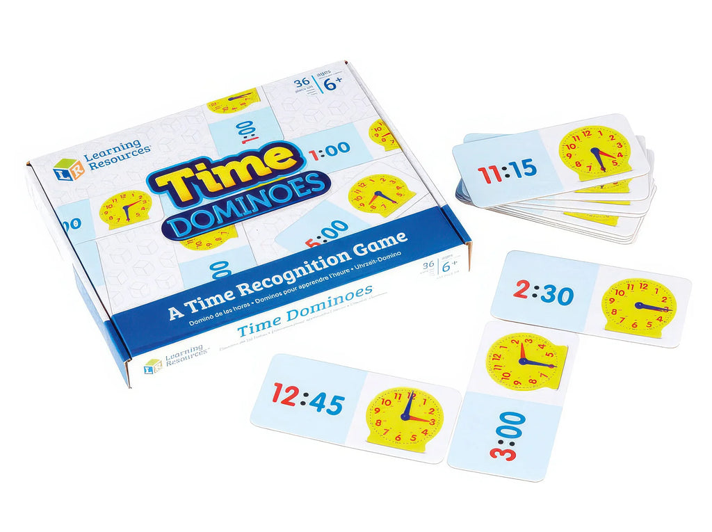 Learning Resources Time Dominoes - TOYBOX Toy Shop