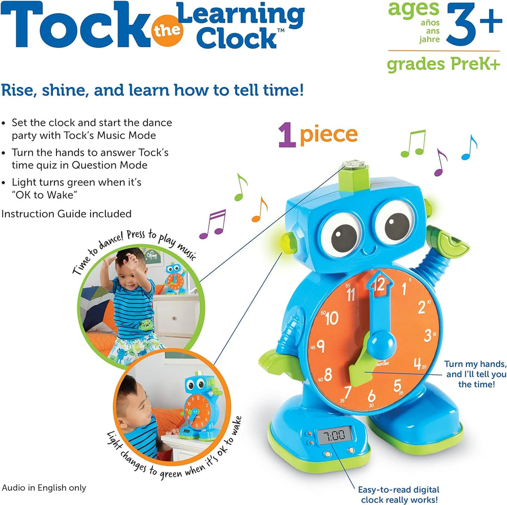 Learning Resources Tock the Learning Clock® - TOYBOX Toy Shop