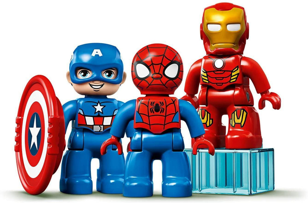 LEGO DUPLO 10921 Marvel Super Heroes Lab with Spiderman, Ironman and Captain America - TOYBOX Toy Shop