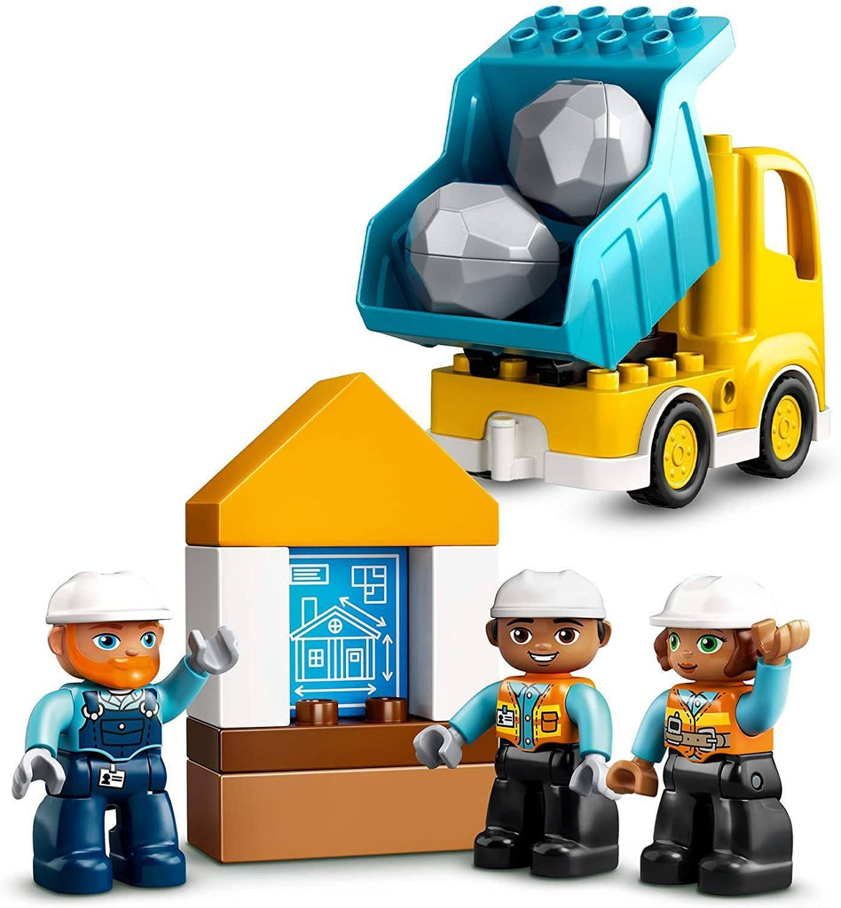LEGO DUPLO 10932 Wrecking Ball Demolition Construction Set - TOYBOX Toy Shop
