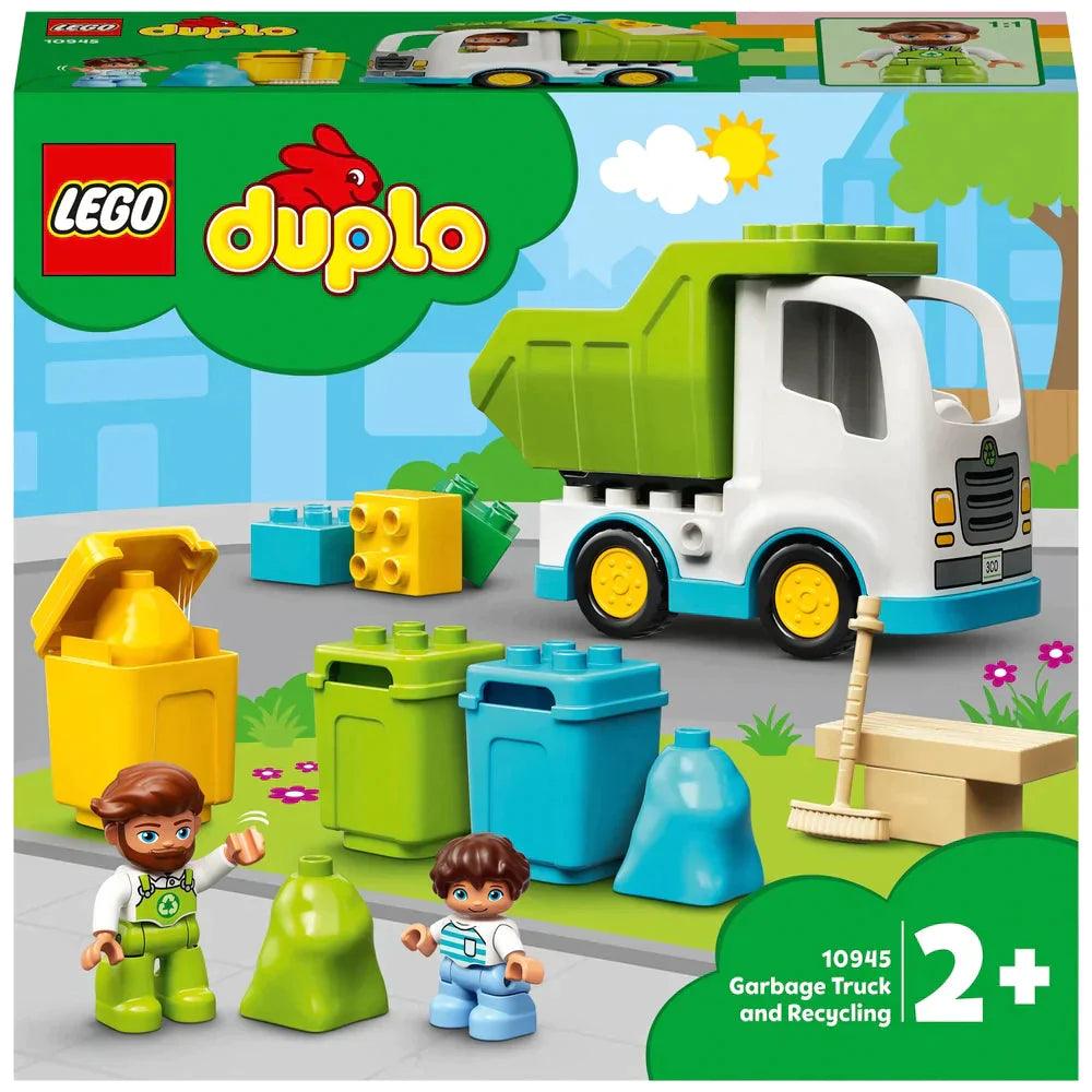 LEGO 10945 DUPLO Town Garbage Truck & Recycling Toddlers Toy - TOYBOX