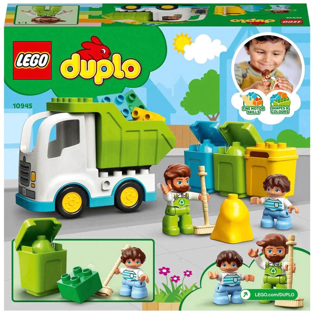 LEGO DUPLO 10945 Town Garbage Truck & Recycling Toddlers Toy - TOYBOX Toy Shop