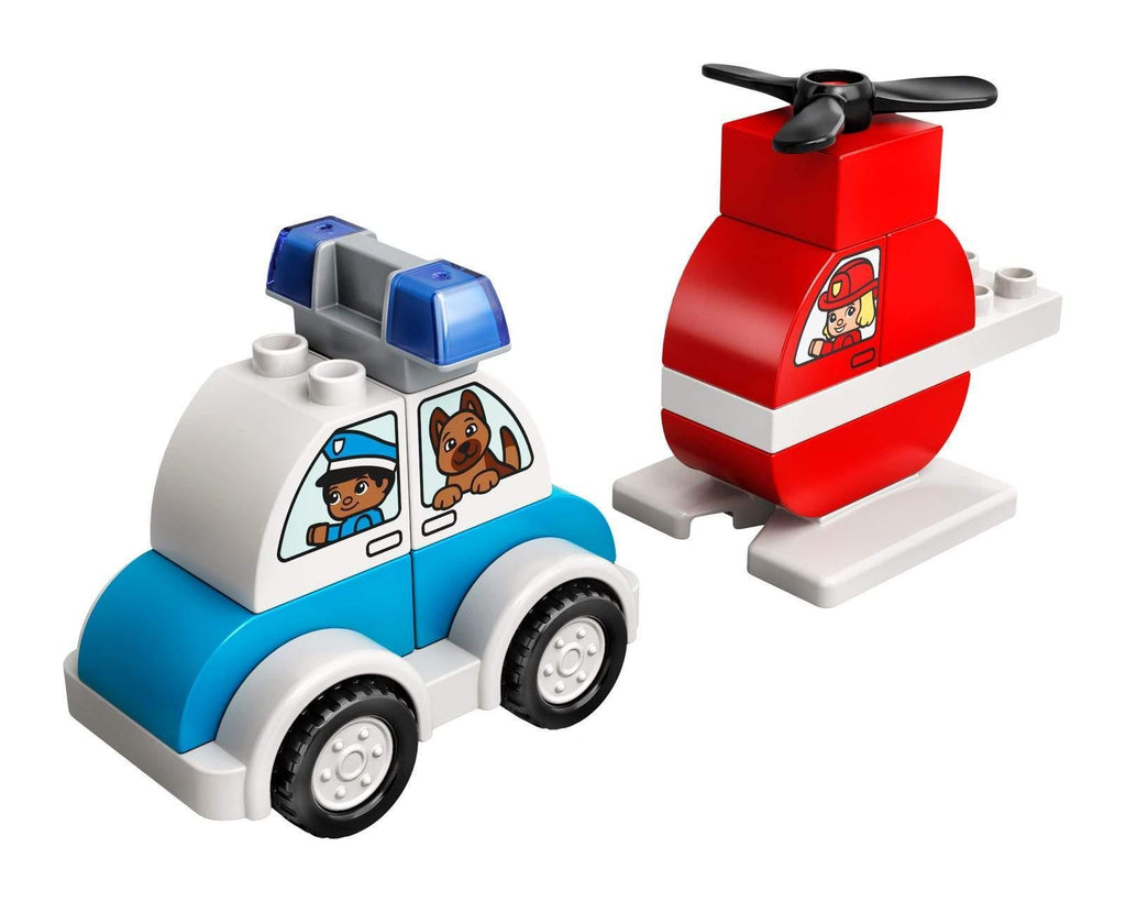 LEGO 10957 DUPLO My First Fire Helicopter and Police Car - TOYBOX Toy Shop