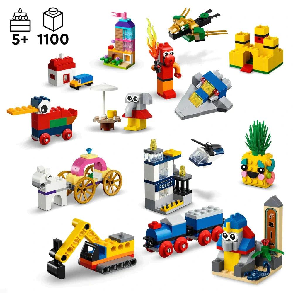 LEGO CLASSIC 11021 90 Years of Play Bricks Iconic Models Set - TOYBOX Toy Shop