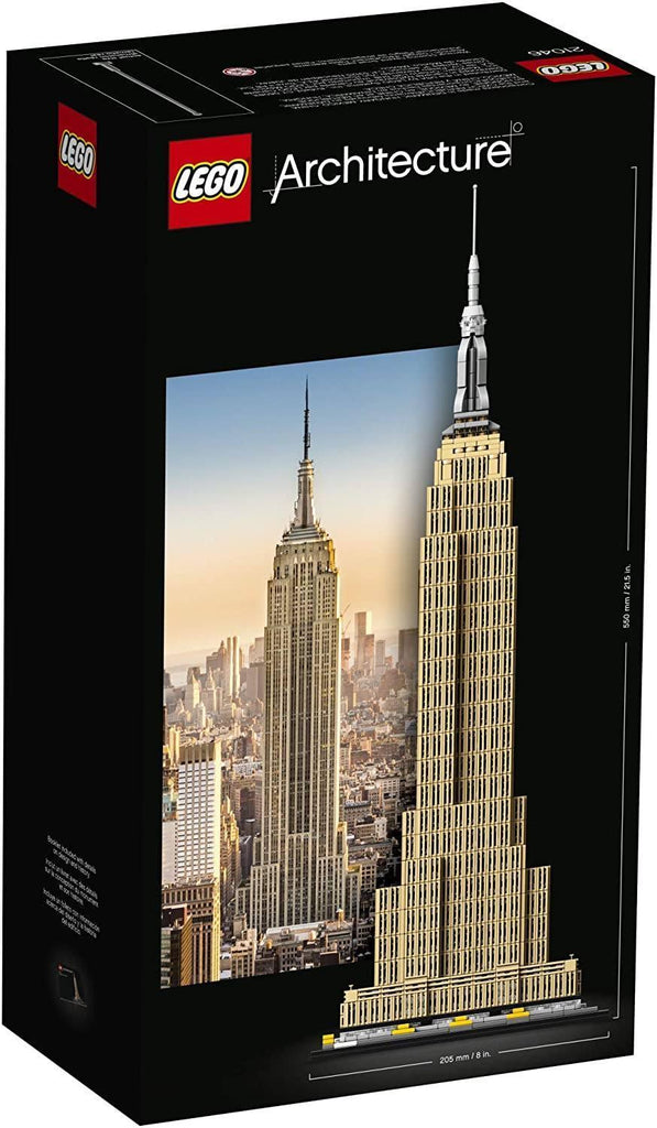 LEGO ARCHITECTURE 21046 Empire State Building - TOYBOX Toy Shop
