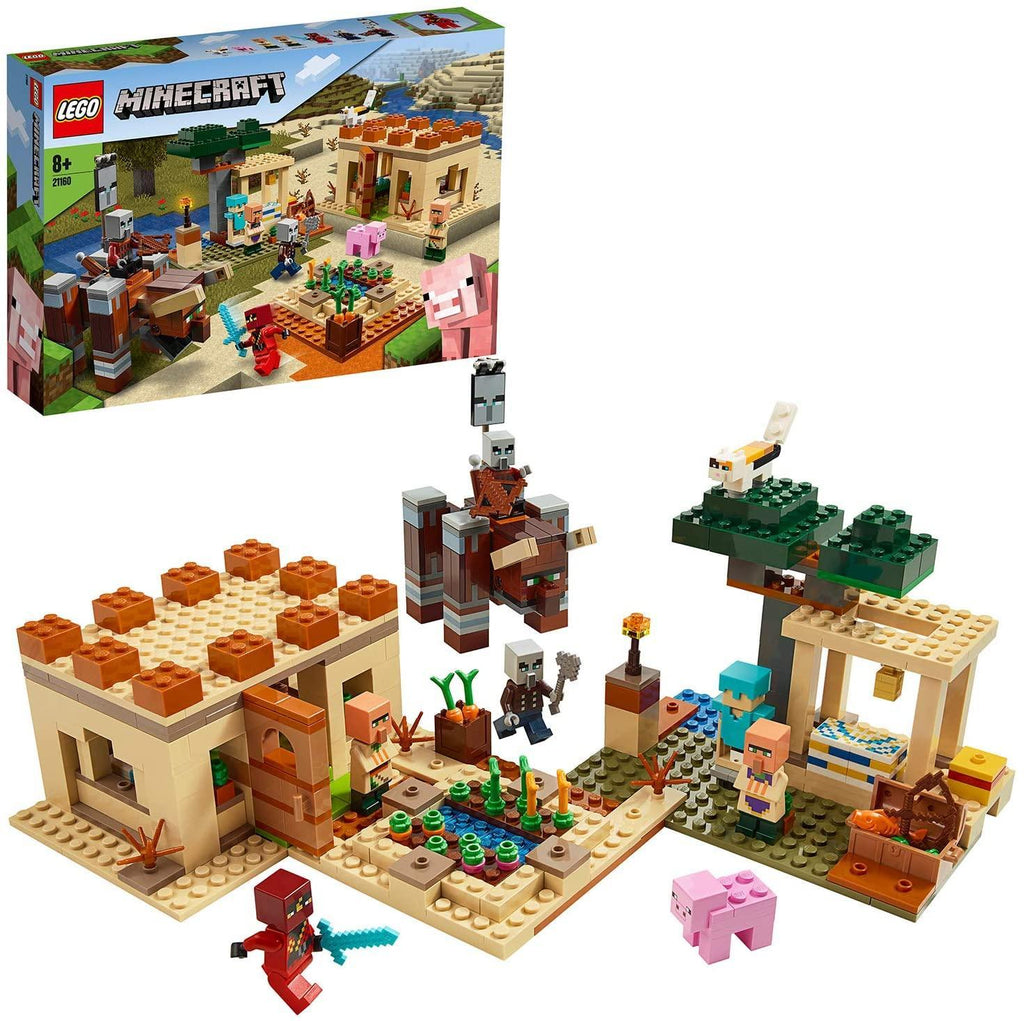 LEGO 21160 Minecraft The Illager Raid Building Set - TOYBOX Toy Shop