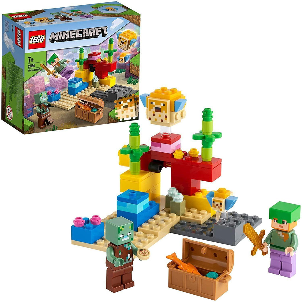 LEGO MINECRAFT 21164 Minecraft The Coral Reef - TOYBOX Toy Shop