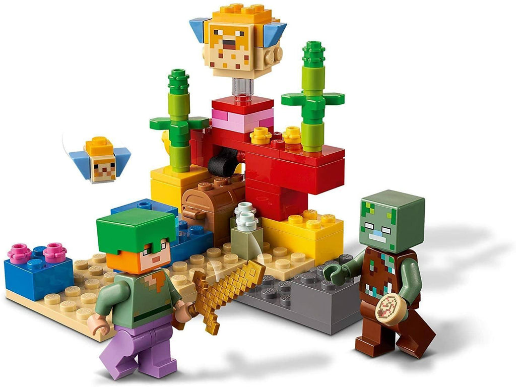 LEGO MINECRAFT 21164 Minecraft The Coral Reef - TOYBOX Toy Shop