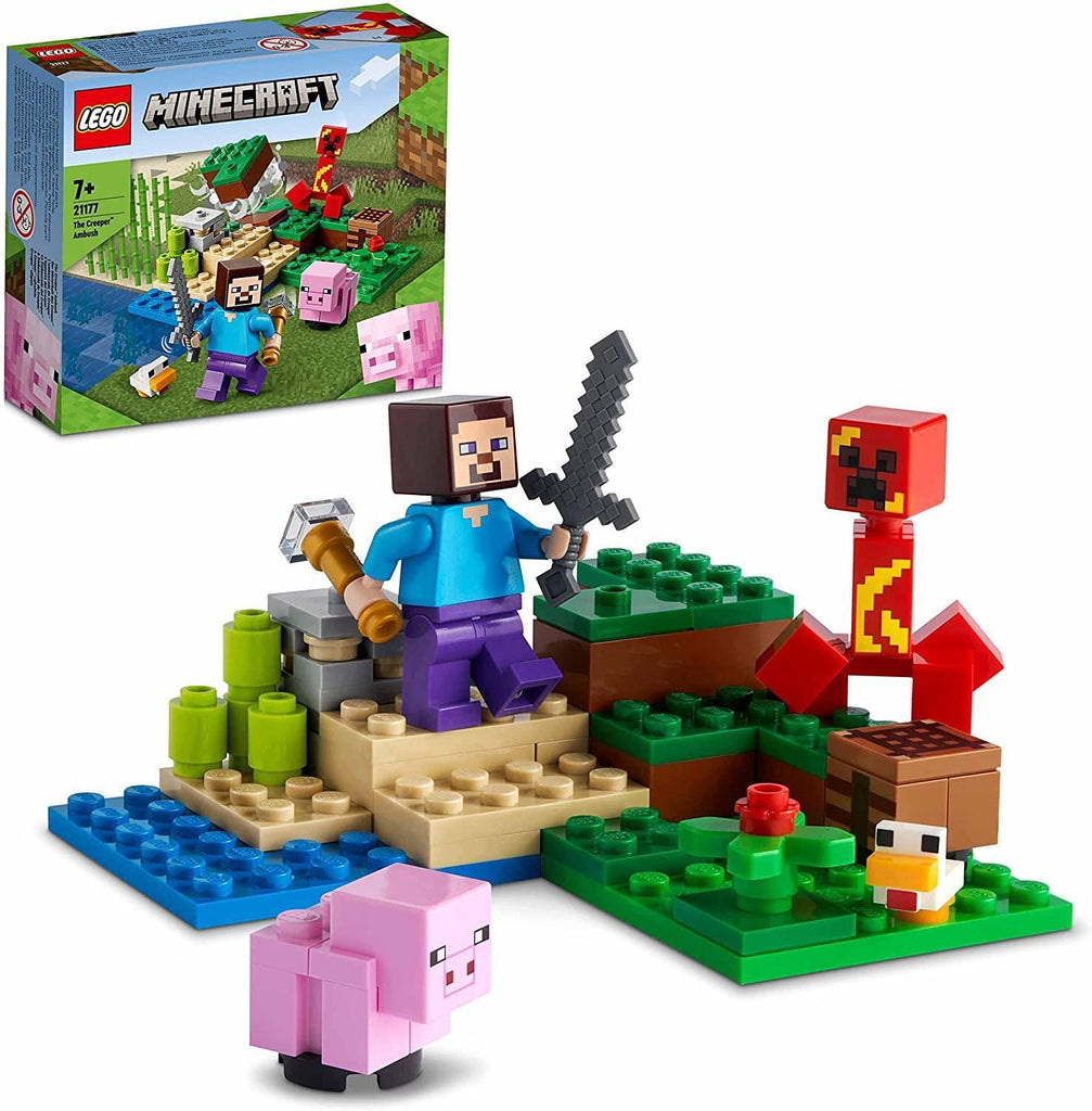 LEGO 21177 Minecraft The Creeper Ambush Building Set - TOYBOX Toy Shop