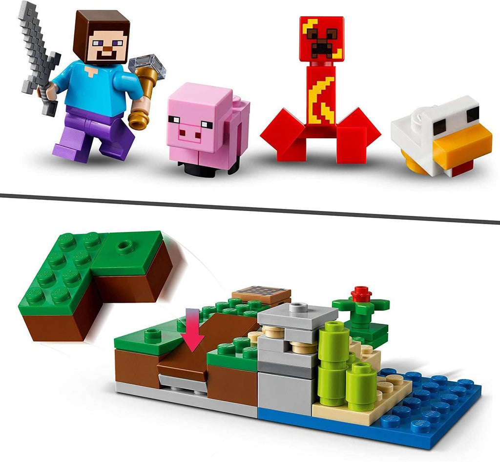LEGO 21177 Minecraft The Creeper Ambush Building Set - TOYBOX Toy Shop