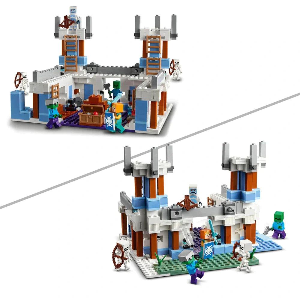 LEGO MINECRAFT 21186 The Ice Castle Toy with Zombie Figures - TOYBOX Toy Shop