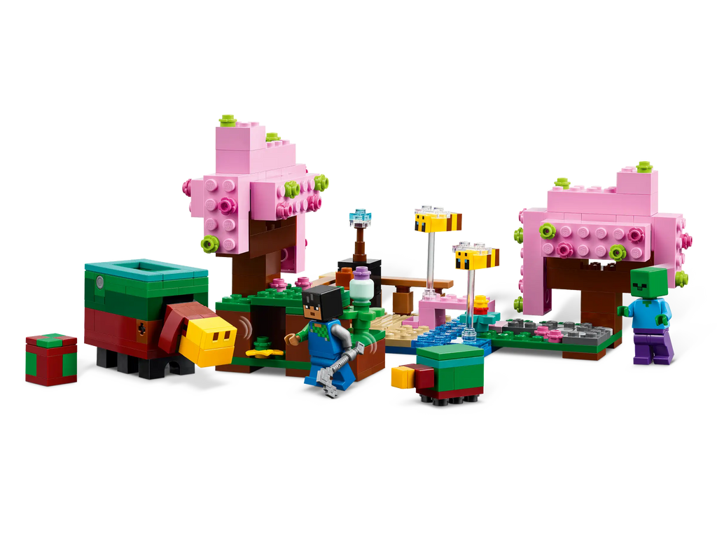 LEGO 21260 Minecraft The Cherry Blossom Garden - TOYBOX Toy Shop