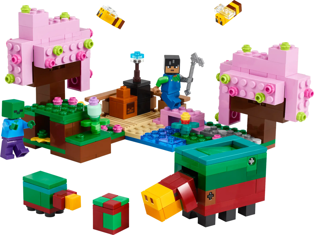 LEGO 21260 Minecraft The Cherry Blossom Garden - TOYBOX Toy Shop