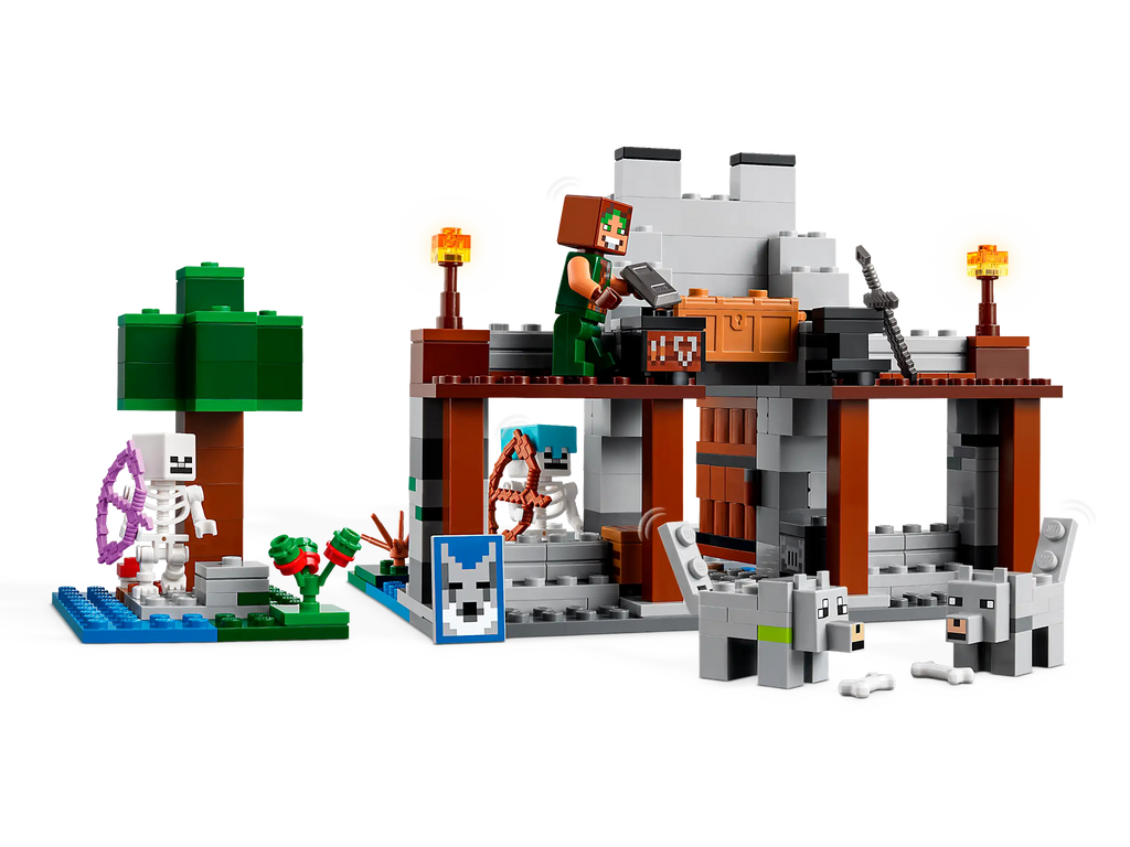 LEGO 21261 Minecraft The Wolf Stronghold Fortress - TOYBOX Toy Shop