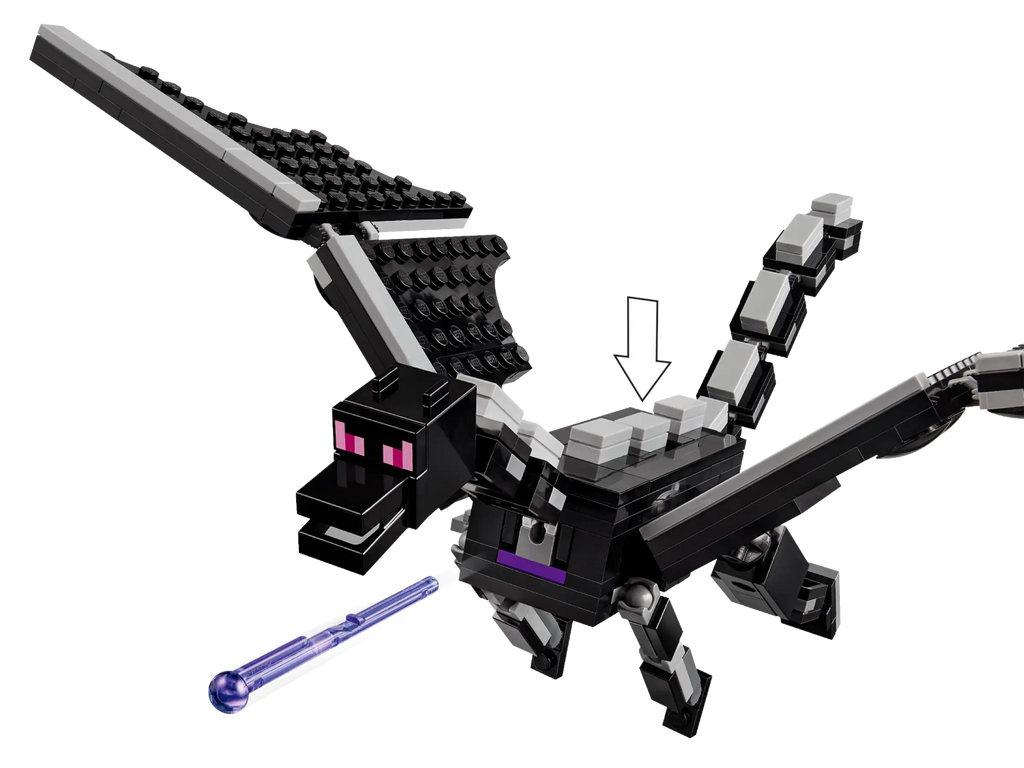 LEGO 21264 Minecraft The Ender Dragon and End Ship - TOYBOX Toy Shop