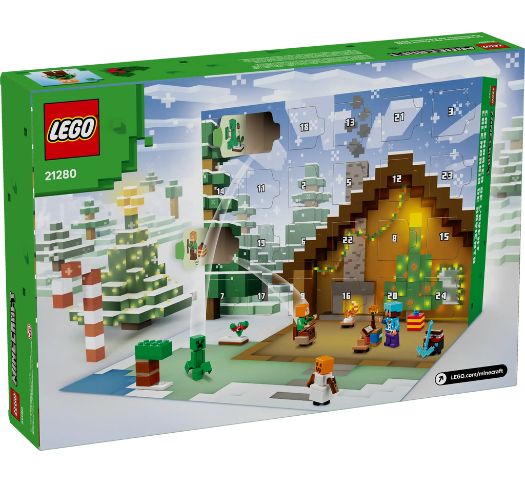 LEGO 21280 Minecraft Advent Calendar 2025
