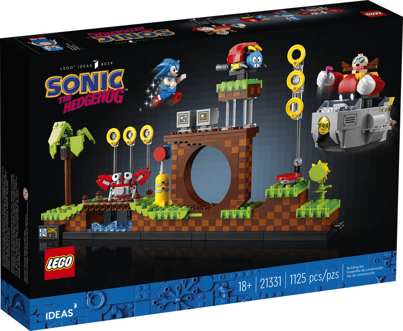 LEGO SONIC THE HEDGEHOG 21331 Green Hill Zone - TOYBOX Toy Shop
