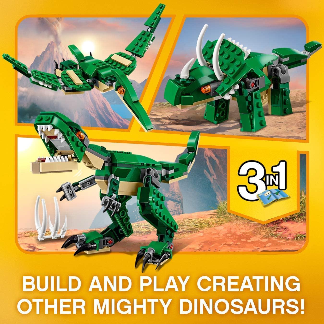 LEGO CREATOR 3in1 31058 Creator Mighty Dinosaurs Toy – TOYBOX