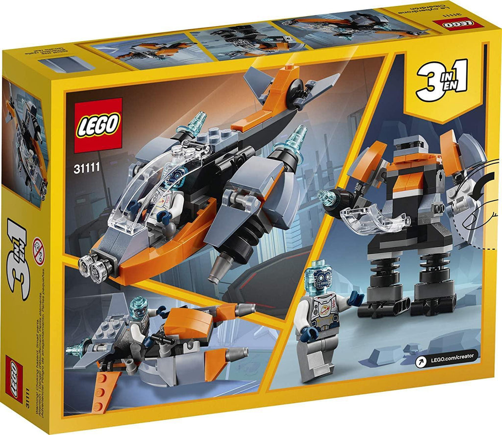 LEGO CREATOR 3in1 31111 Cyber Drone - TOYBOX Toy Shop