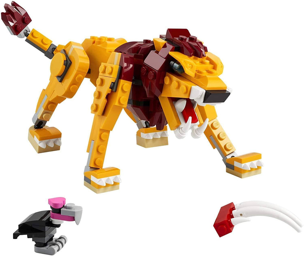 LEGO 31112 Creator 3-in-1 Wild Lion - TOYBOX