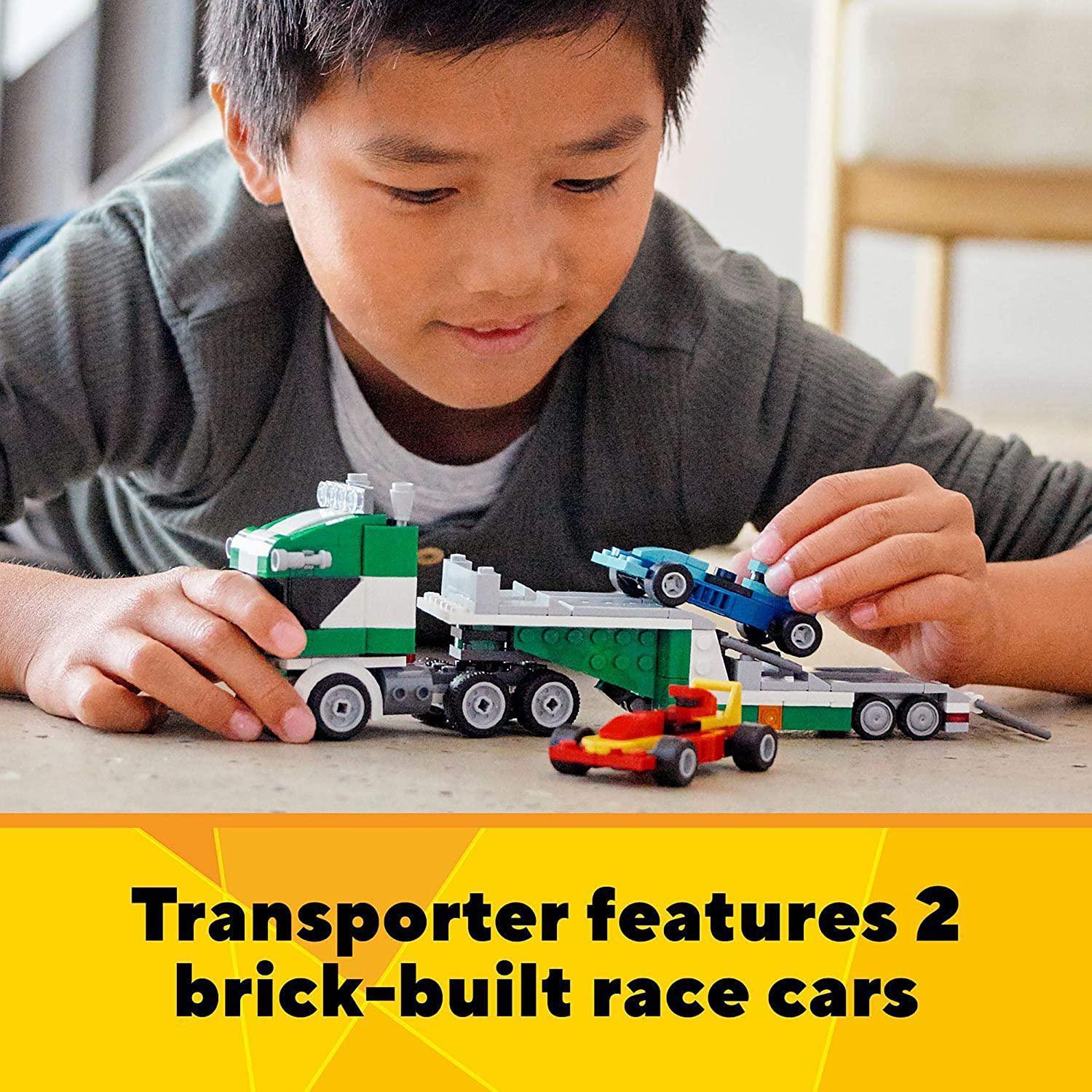 LEGO CREATOR 3in1 31113 Race Car Transporter – TOYBOX
