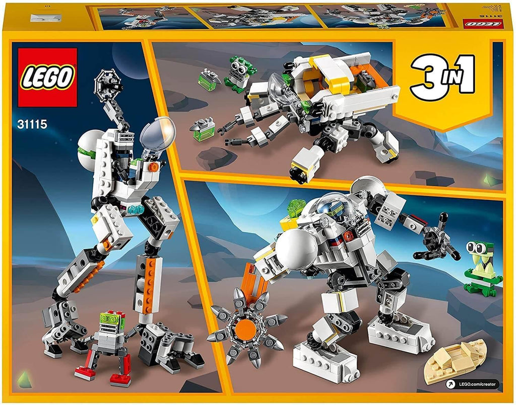 LEGO CREATOR 3in1 31115 Space Mining Mech - TOYBOX Toy Shop