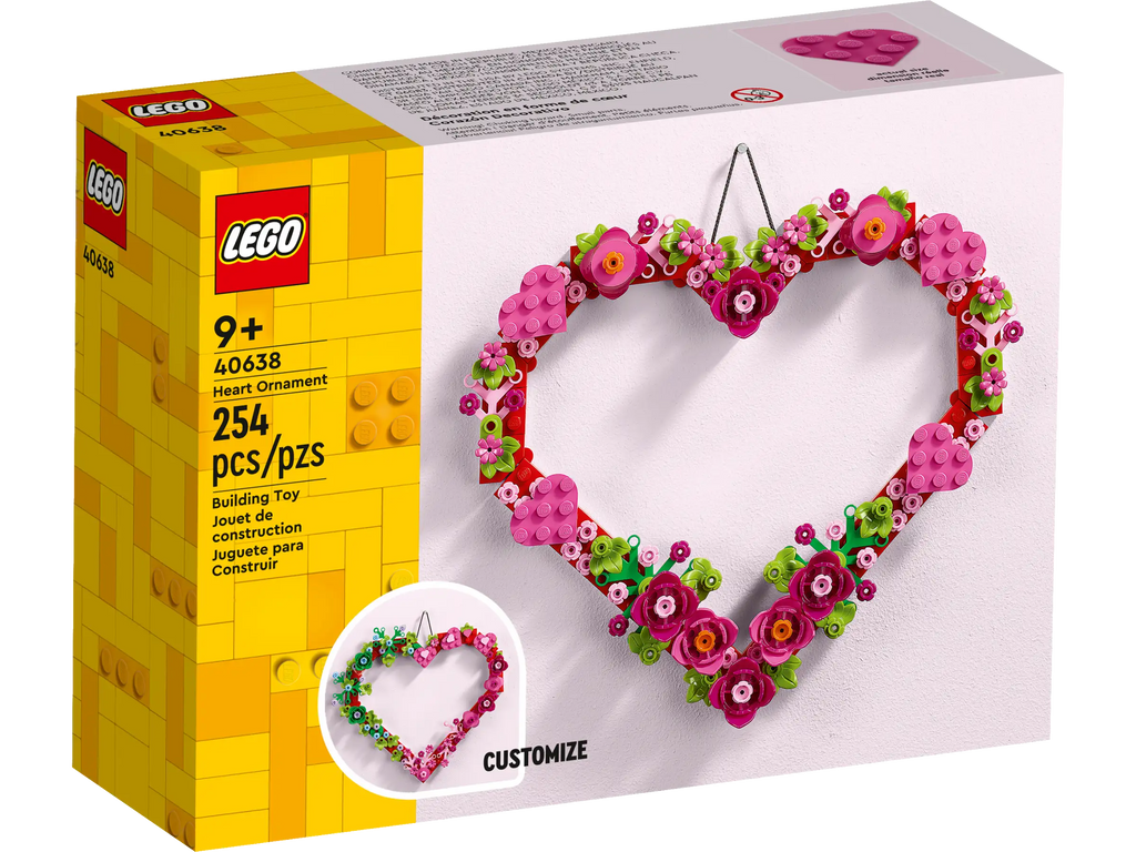 LEGO 40638 Heart Ornament - TOYBOX Toy Shop