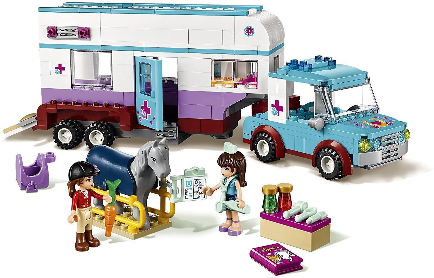 Horse Trailer Lego Heartlake Vet LEGO Friends Horse Vet Trailer 41125