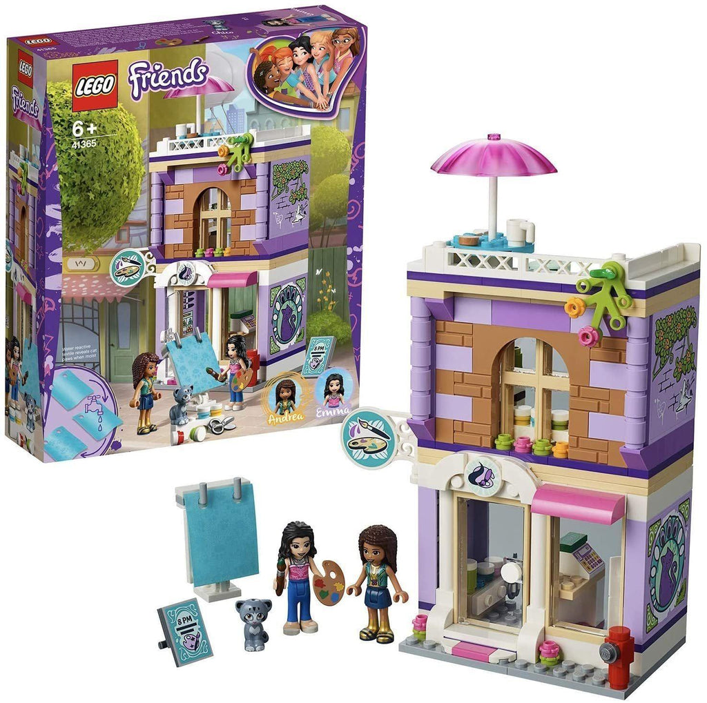 LEGO FRIENDS 41365 Emma's Art Studio Playset - TOYBOX Toy Shop