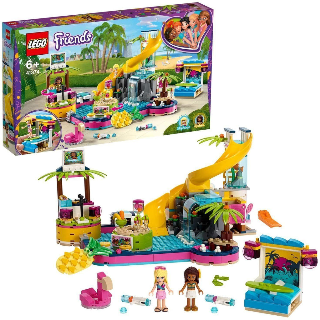 LEGO FRIENDS 41374 Andrea’s Pool Party - TOYBOX Toy Shop