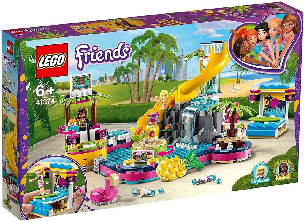 LEGO FRIENDS 41374 Andrea’s Pool Party - TOYBOX Toy Shop