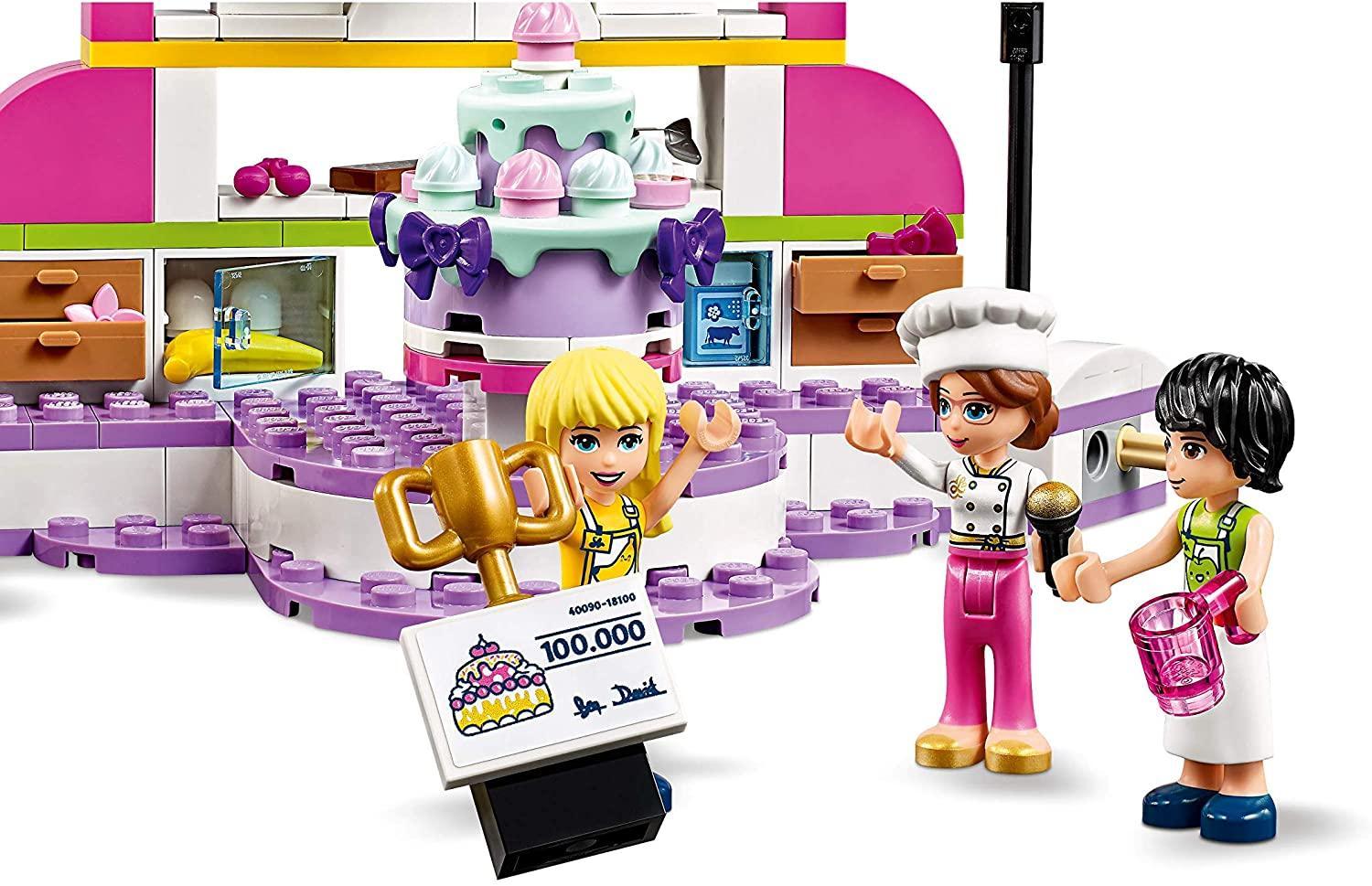 LEGO FRIENDS 41393 Baking Competition Playset with Toy Cakes – TOYBOX