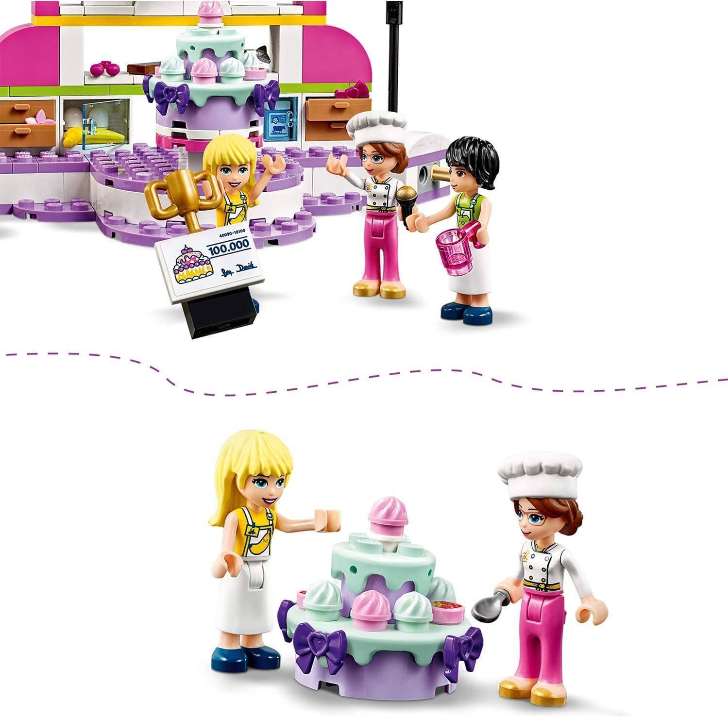 LEGO FRIENDS 41393 Baking Competition Playset with Toy Cakes – TOYBOX