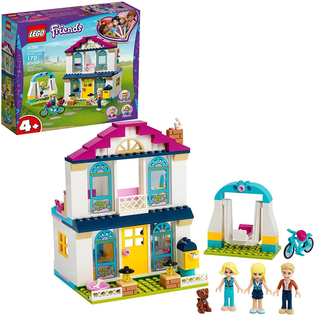 LEGO FRIENDS 41398 4+ Stephanie's House - TOYBOX Toy Shop